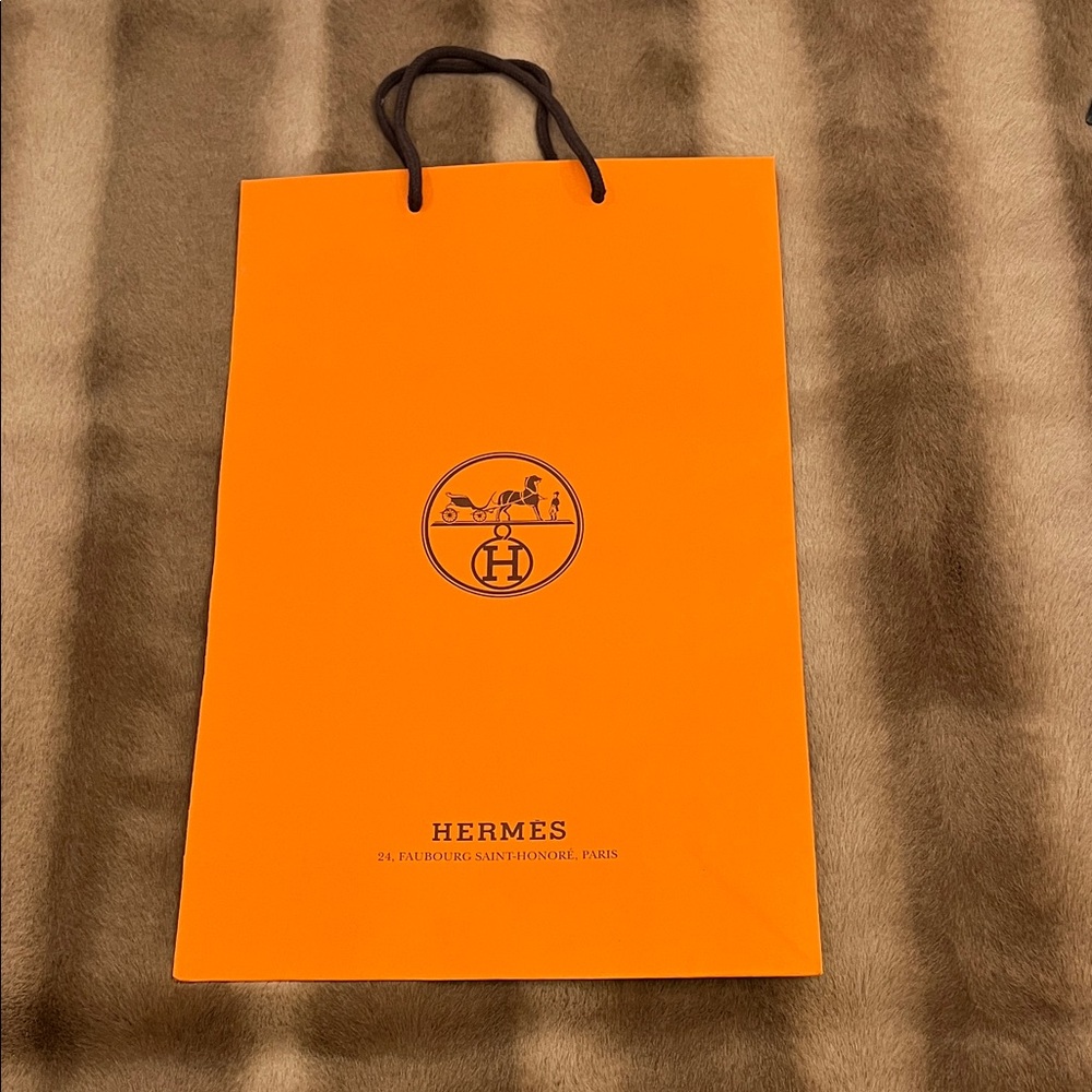 Hermes Classic Shopping Bag - Signature Orange